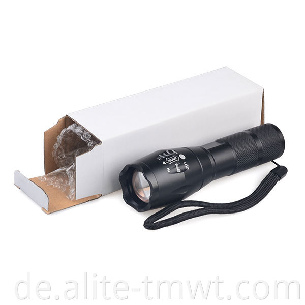 Top -Selling UV 365nm 395nm 5W Power LED Aluminium Zoom UV Taschenlampe Black Light Torch